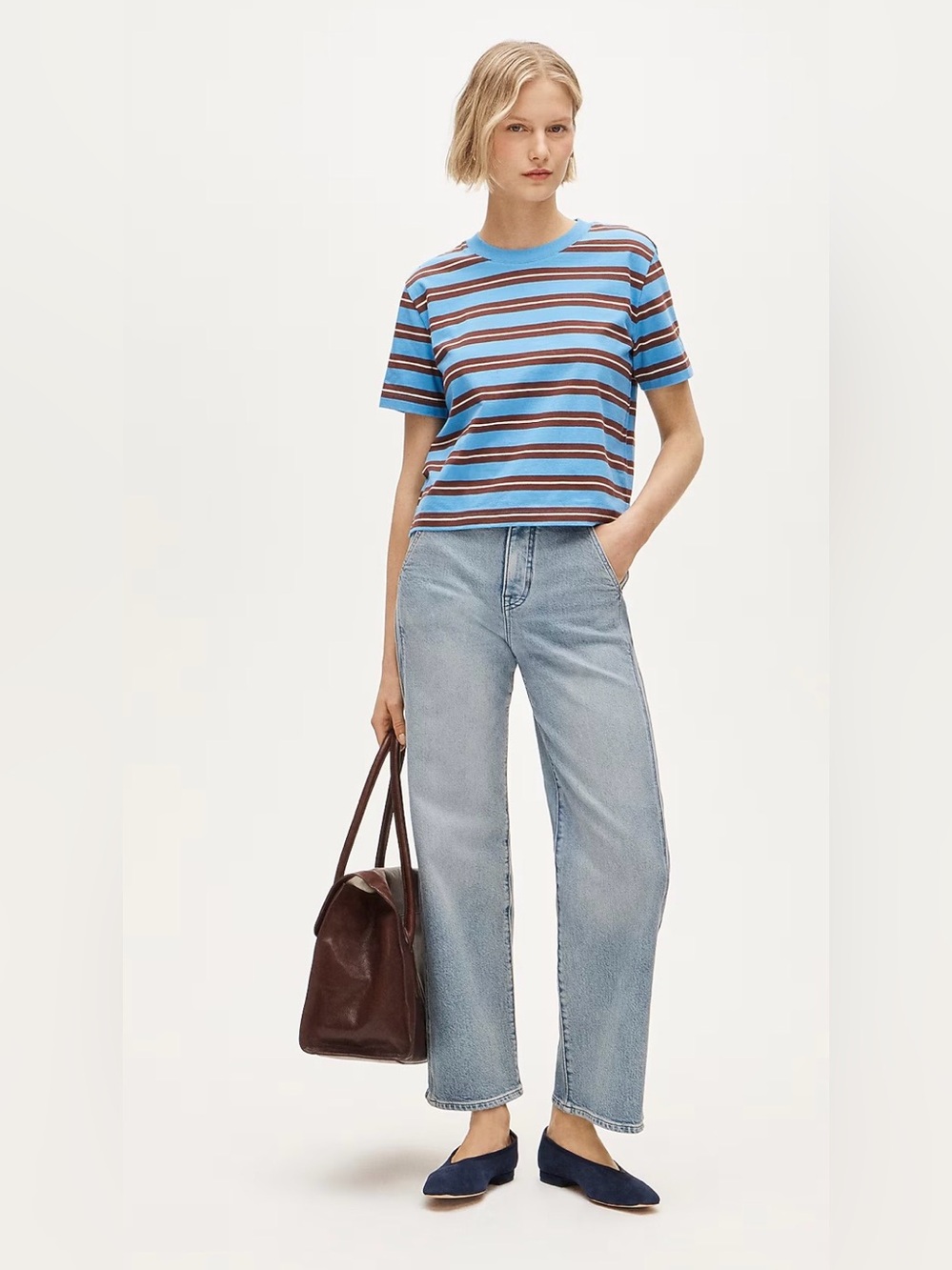 J. Crew Utility slim-wide jean